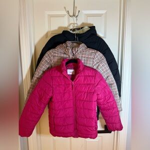 Kids Puffer jackets (3) winter bundle package